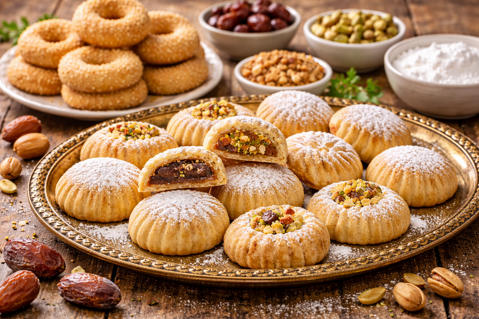 وصفات كعك العيد والمعمول